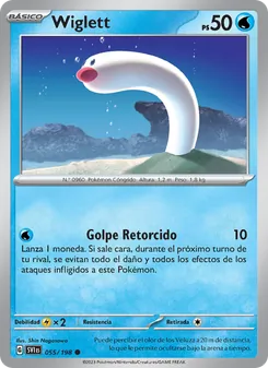 Carta Wiglett de la expansión Escarlata y Púrpura, número 055/198