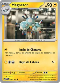 Carta Magneton de la expansión 151, número 082/165