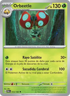 Carta Orbeetle de la expansión Brecha Paradójica, número 012/182