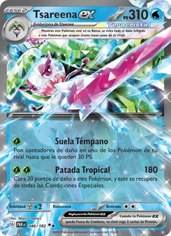Carta Tsareena ex de la expansión Brecha Paradójica, número 046/182