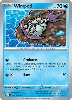 Carta Wimpod de la expansión Brecha Paradójica, número 047/182