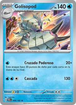 Carta Golisopod de la expansión Brecha Paradójica, número 049/182