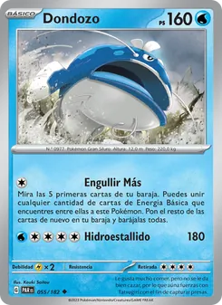 Carta Dondozo de la expansión Brecha Paradójica, número 055/182