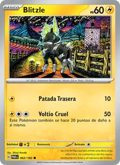 Carta Blitzle de la expansión Brecha Paradójica, número 062/182