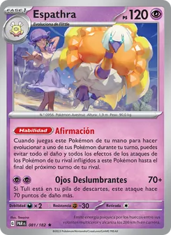 Carta Espathra de la expansión Brecha Paradójica, número 081/182