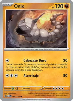 Carta Onix de la expansión Brecha Paradójica, número 090/182