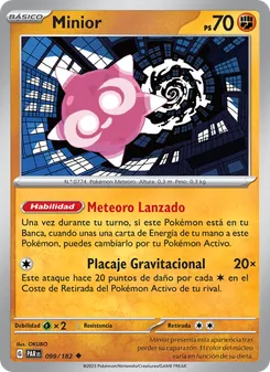 Carta Minior de la expansión Brecha Paradójica, número 099/182