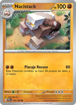 Carta Naclstack de la expansión Brecha Paradójica, número 103/182