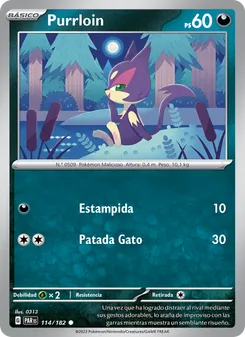 Carta Purrloin de la expansión Brecha Paradójica, número 114/182