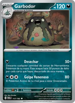 Carta Garbodor de la expansión Brecha Paradójica, número 117/182