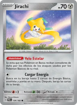 Carta Jirachi de la expansión Brecha Paradójica, número 126/182