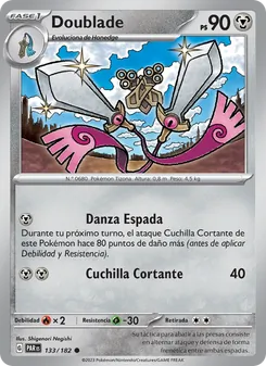 Carta Doublade de la expansión Brecha Paradójica, número 133/182