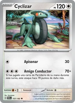 Carta Cyclizar de la expansión Brecha Paradójica, número 157/182