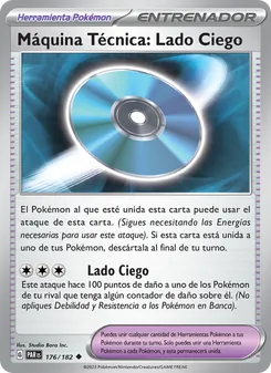 Carta Máquina Técnica: Lado Ciego de la expansión Brecha Paradójica, número 176/182