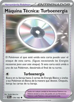 Carta Máquina Técnica: Turboenergía de la expansión Brecha Paradójica, número 179/182