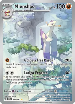 Carta Mienshao de la expansión Brecha Paradójica, número 200/182