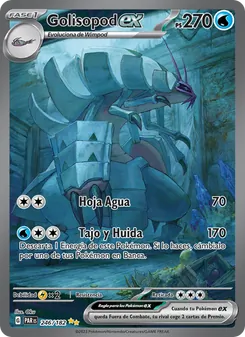 Carta Golisopod ex de la expansión Brecha Paradójica, número 246/182
