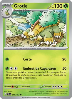 Carta Grotle de la expansión Fuerzas Temporales, número 011/162