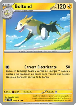Carta Boltund de la expansión Fuerzas Temporales, número 059/162