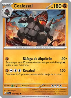 Carta Coalossal de la expansión Fuerzas Temporales, número 095/162