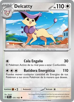 Carta Delcatty de la expansión Fuerzas Temporales, número 131/162