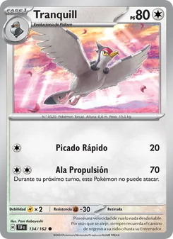 Carta Tranquill de la expansión Fuerzas Temporales, número 134/162