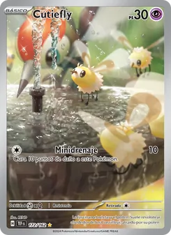Carta Cutiefly de la expansión Fuerzas Temporales, número 172/162