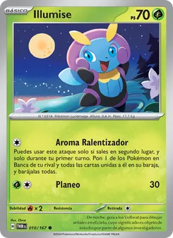 Carta Illumise de la expansión Mascarada Crepuscular, número 010/167