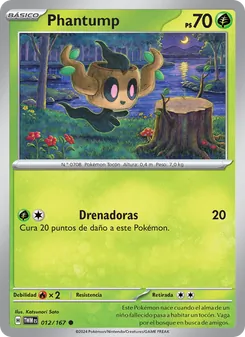 Carta Phantump de la expansión Mascarada Crepuscular, número 012/167