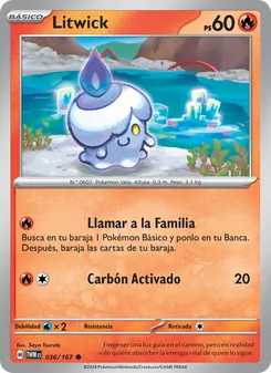 Carta Litwick de la expansión Mascarada Crepuscular, número 036/167