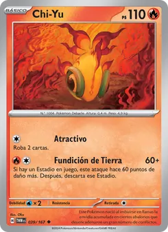 Carta Chi-Yu de la expansión Mascarada Crepuscular, número 039/167