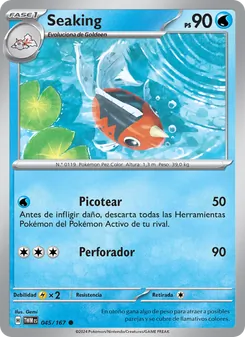 Carta Seaking de la expansión Mascarada Crepuscular, número 045/167