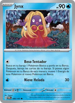 Carta Jynx de la expansión Mascarada Crepuscular, número 046/167