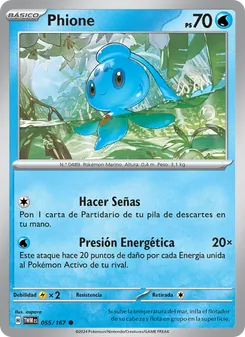 Carta Phione de la expansión Mascarada Crepuscular, número 055/167