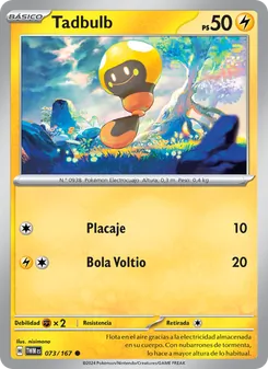 Carta Tadbulb de la expansión Mascarada Crepuscular, número 073/167