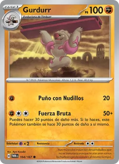 Carta Gurdurr de la expansión Mascarada Crepuscular, número 104/167