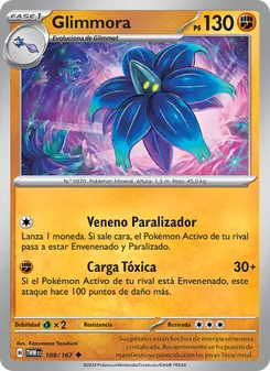 Carta Glimmora de la expansión Mascarada Crepuscular, número 109/167