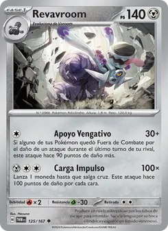 Carta Revavroom de la expansión Mascarada Crepuscular, número 125/167