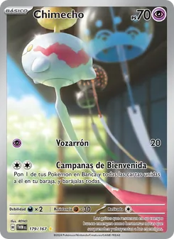 Carta Chimecho de la expansión Mascarada Crepuscular, número 179/167