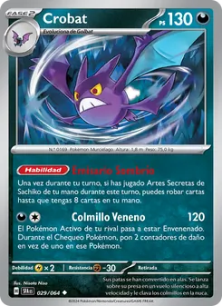 Carta Crobat de la expansión Fabula Sombría, número 029/64
