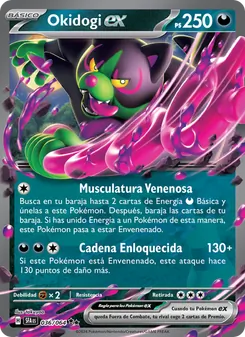 Carta Okidogi ex de la expansión Fabula Sombría, número 036/64
