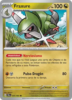 Carta Fraxure de la expansión Fabula Sombría, número 045/64