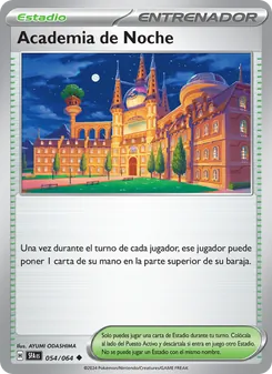 Carta Academia de Noche de la expansión Fabula Sombría, número 054/64