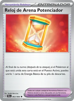 Carta Reloj de Arena Potenciador de la expansión Fabula Sombría, número 063/64