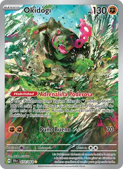 Carta Okidogi de la expansión Fabula Sombría, número 074/64