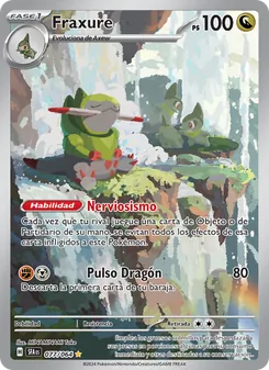 Carta Fraxure de la expansión Fabula Sombría, número 077/64