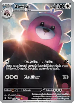 Carta Bewear de la expansión Fabula Sombría, número 079/64