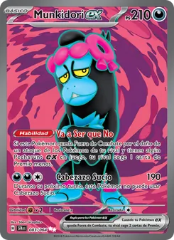 Carta Munkidori ex de la expansión Fabula Sombría, número 083/64