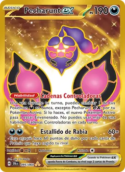 Carta Pecharunt ex de la expansión Fabula Sombría, número 095/64