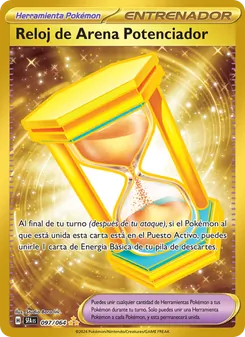Carta Reloj de Arena Potenciador de la expansión Fabula Sombría, número 097/64